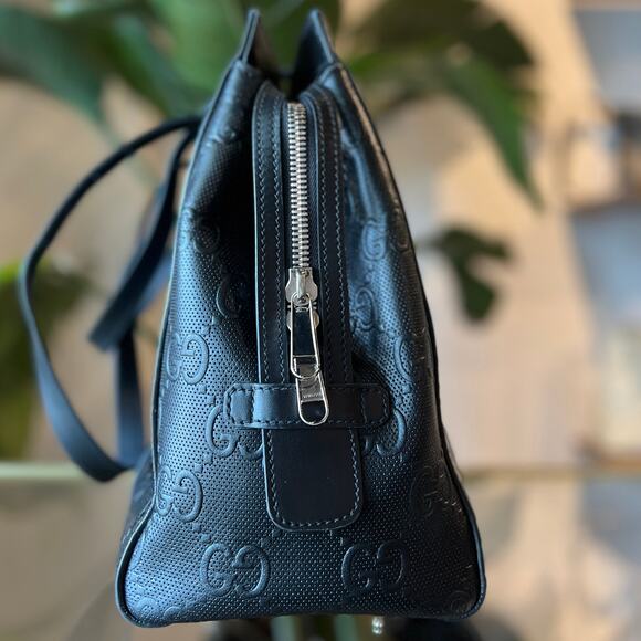 GUCCI GG Embossed Tote - Picture 7 of 16